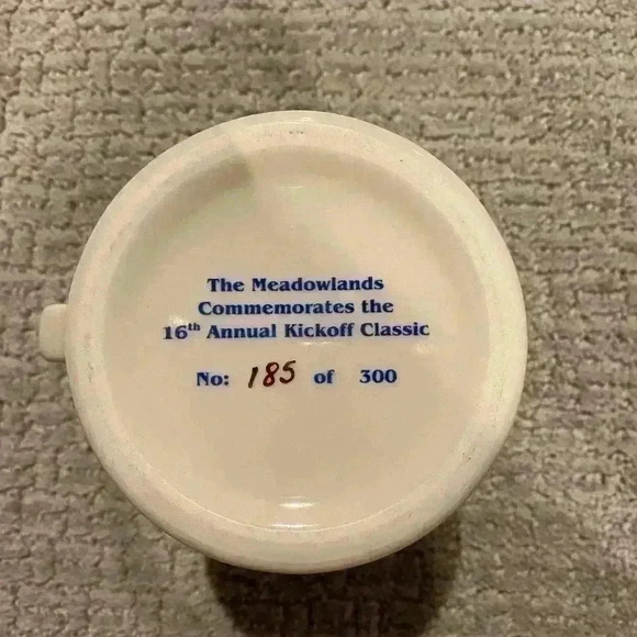 1998 Giants Stadium Kickoff mug number 185 of 300 - Picture 6 of 6